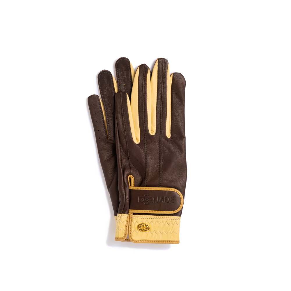 Elegant Golf Glove【両手】chocolate-beige